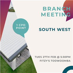 South West February 2024 Branch Meeting