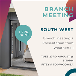 South West August 2022 Branch Meeting